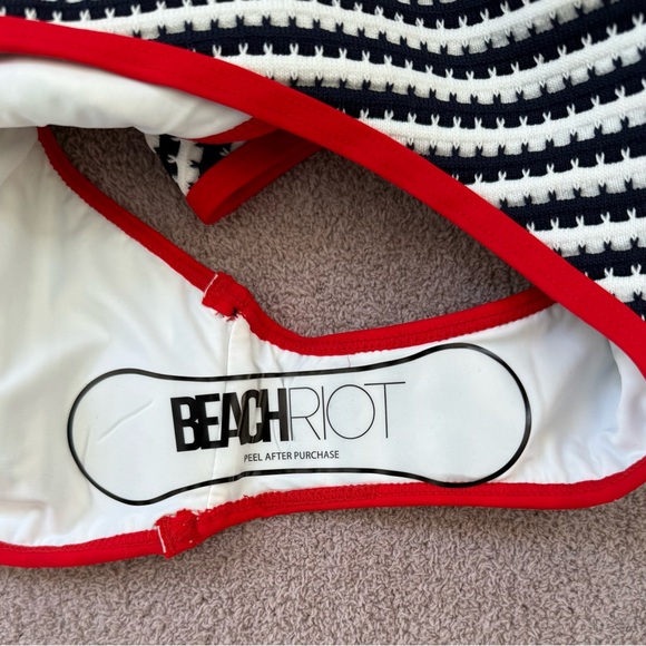 NEW - BEACH RIOT - AMBER ONE PIECE - MIDNIGHT INDIGO - Picture 5 of 7